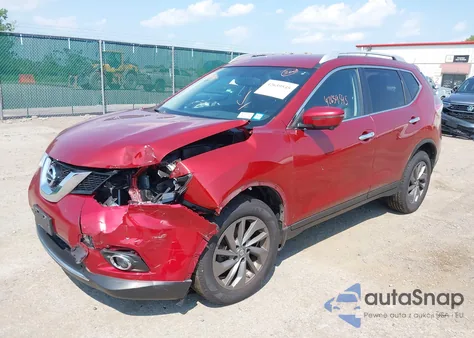 2016 Nissan Rogue Sl from USA, damaged, VIN JN8AT2MV1GW138929